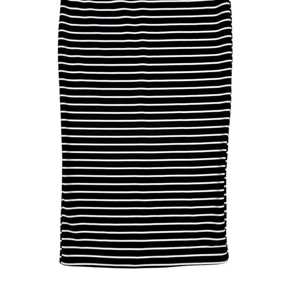 (Up To 50% Off SALE)  Costa Blanca Striped Stretchy Midi Skirt - Picture 3 of 3